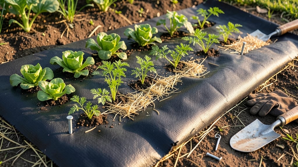 How to Use Weed Barrier in Vegetable Garden: Weed-Free Soil Prep in 3 Simple Steps