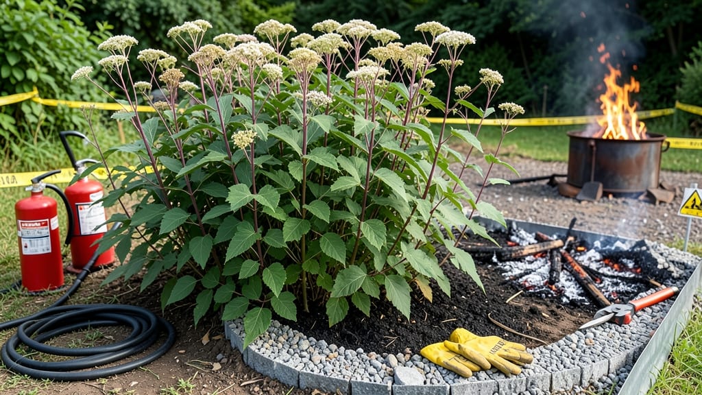 Can You Burn Japanese Knotweed: Fire Safety Risks and Effective Removal Methods