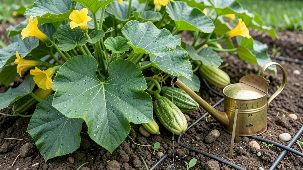 How Much Water Do Squash Plants Need: Daily Needs by Growth Stage