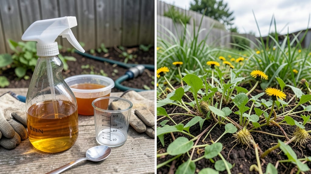 Vinegar, Epsom Salt, and Dawn Dish Soap Weed Killer: Exact Mix Ratios and Application Timing