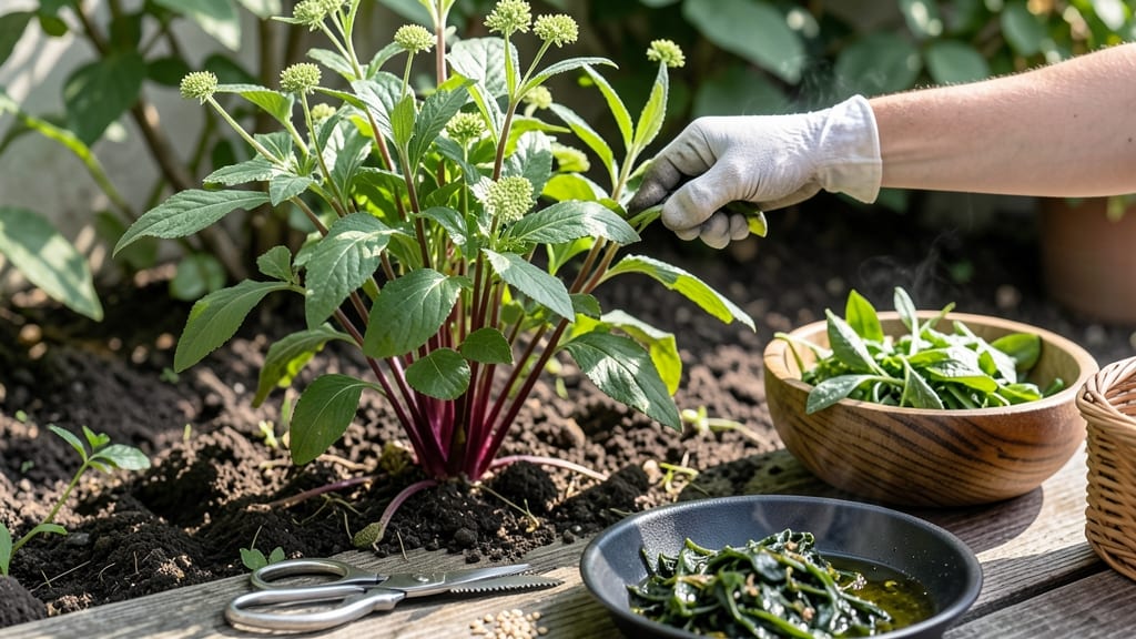Is Redroot Pigweed Edible: Safe Parts, Toxic Risks, and Key Safety Rules