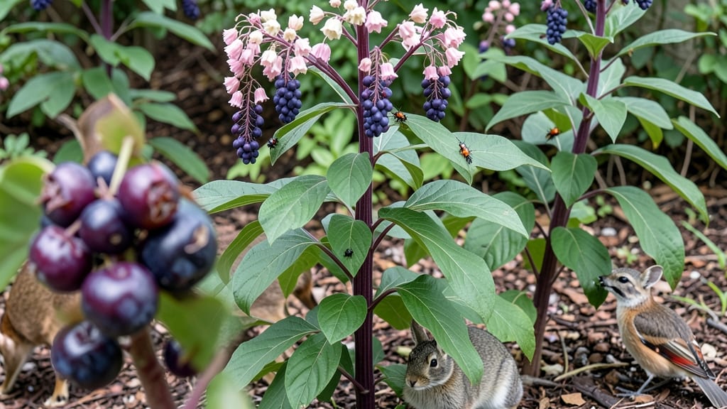 What Eats Pokeweed: Animals That Thrive on This Invasive Plant