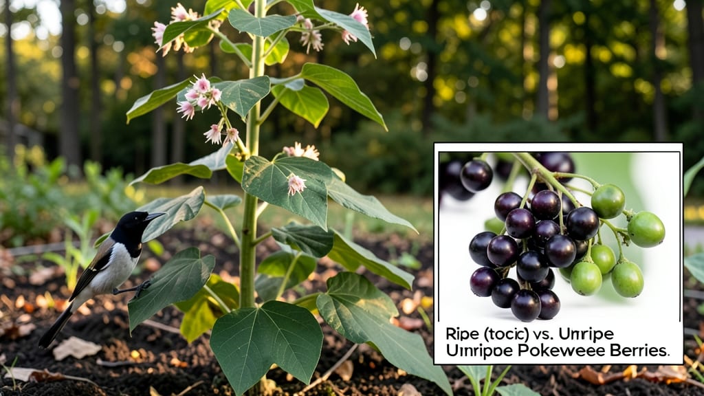 Do Birds Eat Pokeweed Berries: Toxicity Risks and What Happens When They Do