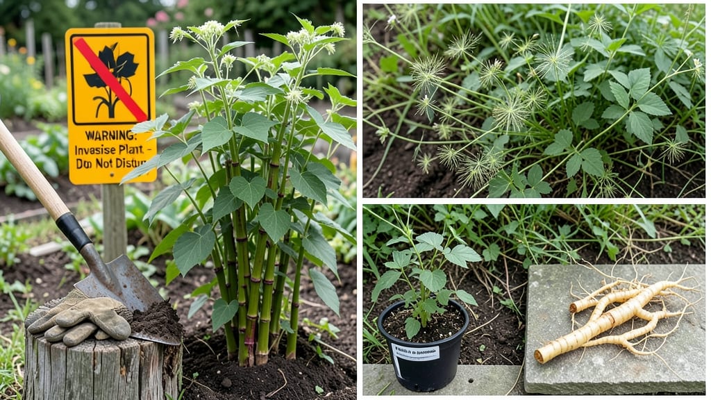 Knotweed Invasive Species: How to Spot Japanese vs Giant Varieties by Leaf Shape