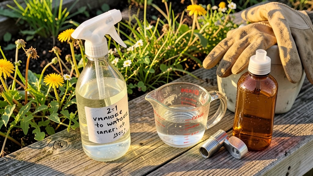 Vinegar Weed Killer Recipe: Fast-Acting, Chemical-Free Lawn Clearing