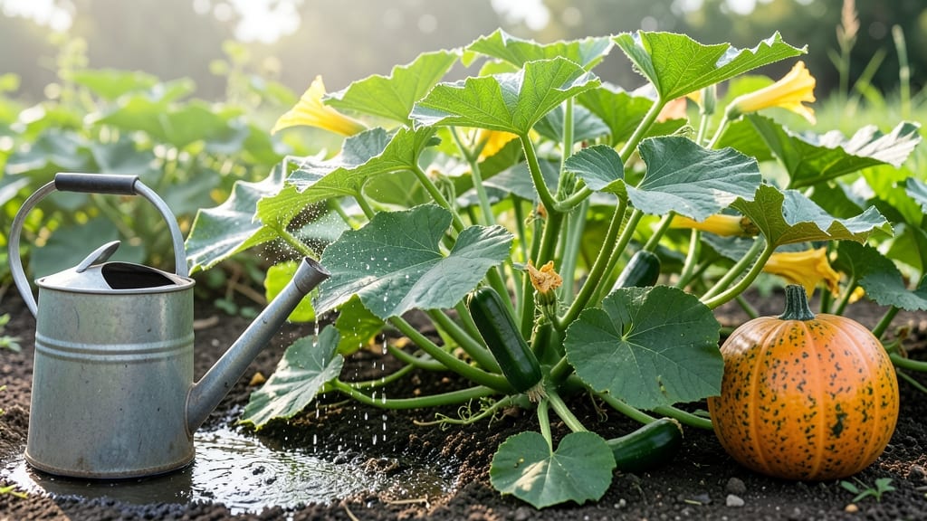 How Often to Water Squash Plants: Soil Dry Test for Thriving Vines Without Wilting