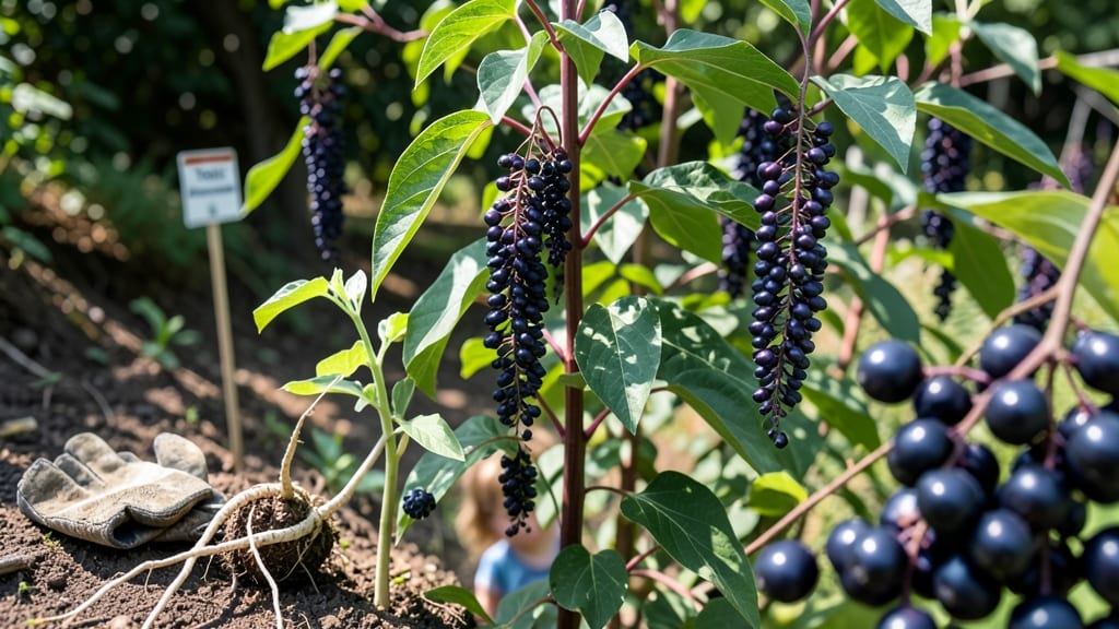 Is Pokeweed Dangerous: Toxicity Levels and Safe Handling Rules