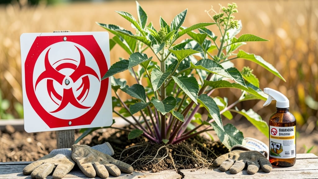 Is Pigweed Poisonous: Toxicity Levels and Safe Handling Rules for Gardeners