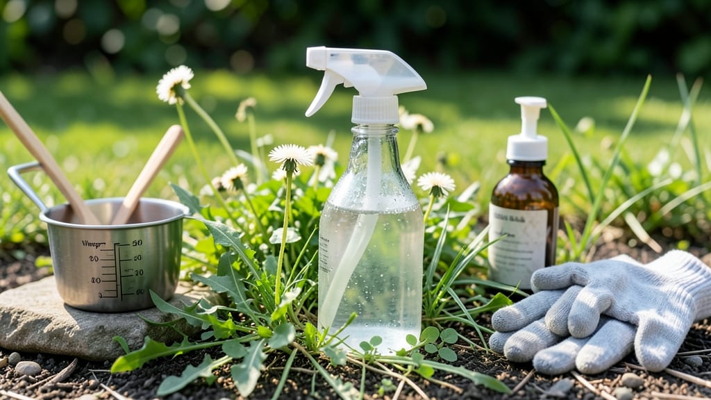 20% Vinegar for Weed Control: Exact Mix Ratios and Application Timing
