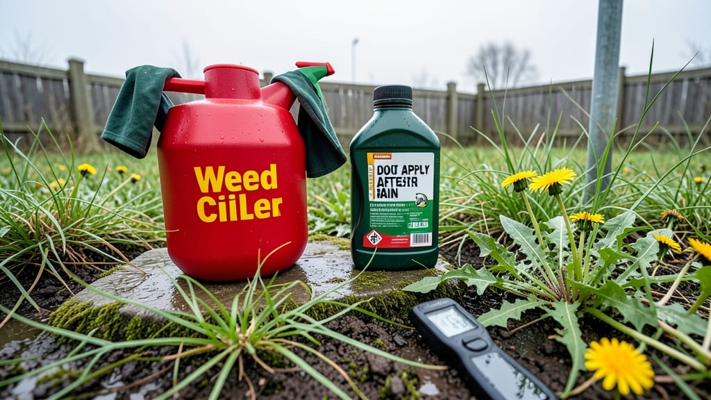 Can You Spray Weed Killer After Rain: Best Wait Times and Soil Conditions