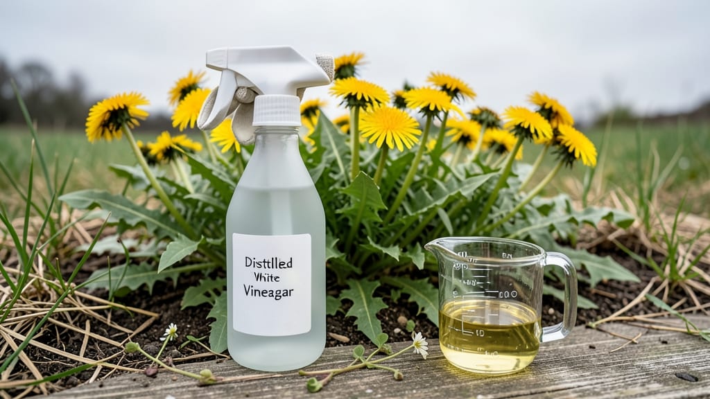 Distilled White Vinegar Weed Killer: 3-Step Pull for Permanent Clearance