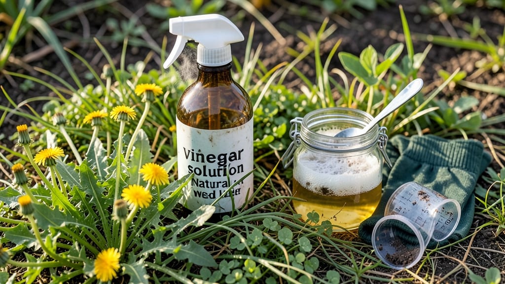 Vinegar and Weed Control: How Concentration Affects Effectiveness and Safety