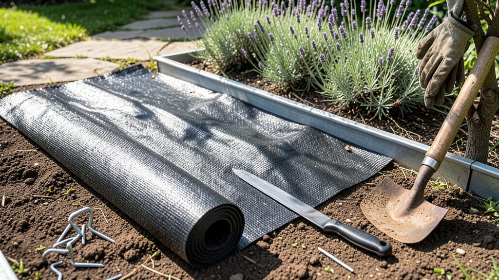 How to Lay a Weed Mat: Permanent Barrier Against Weeds in 3 Easy Steps