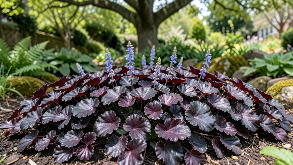 Bugleweed Black Scallop Growing Guide: Disease-Resistant Variety for Low-Maintenance Gardens