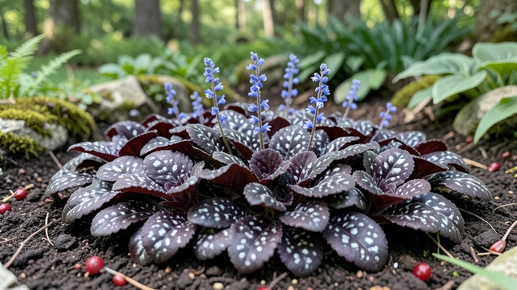 Ajuga Reptans Chocolate Chip Bugleweed: Pollinator-Friendly Ground Cover With Year-Round Interest
