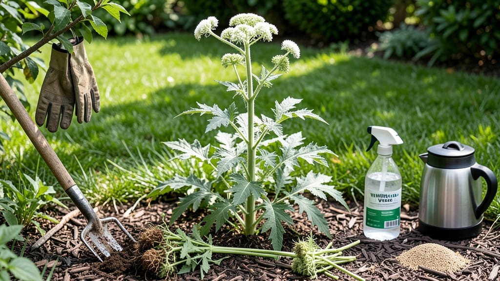 Natural Ragweed Removal: Vinegar and Salt Spray for Lasting Relief
