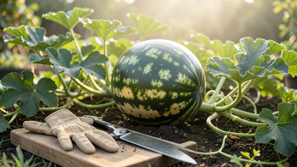 When to Harvest Sugar Baby Watermelon: 3 Field-Tested Ripeness Tricks You’ll Wish You Knew Sooner