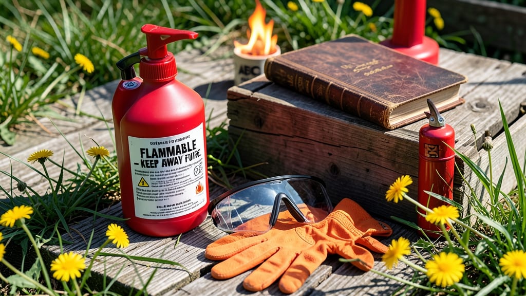 Is Weed Killer Flammable: Fire Hazards and Safe Handling Rules