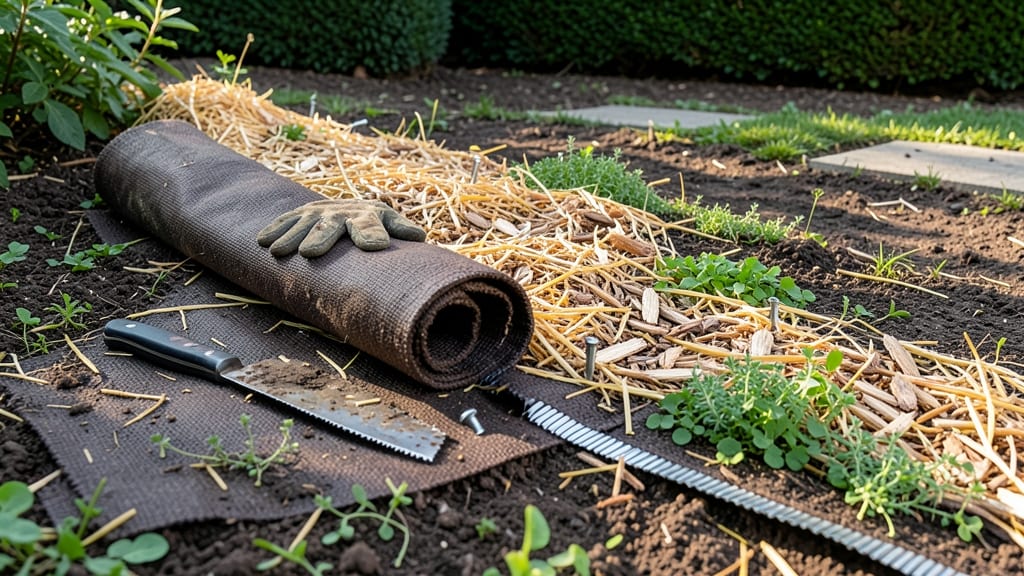 EcoGardener Weed Barrier: No-Dig Solution That Smothers Weeds Permanently