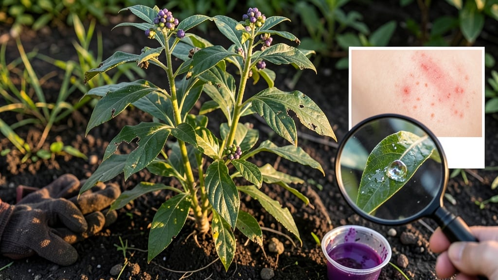 Does Pokeweed Cause a Rash: Skin Reaction Symptoms and Toxic Exposure Facts