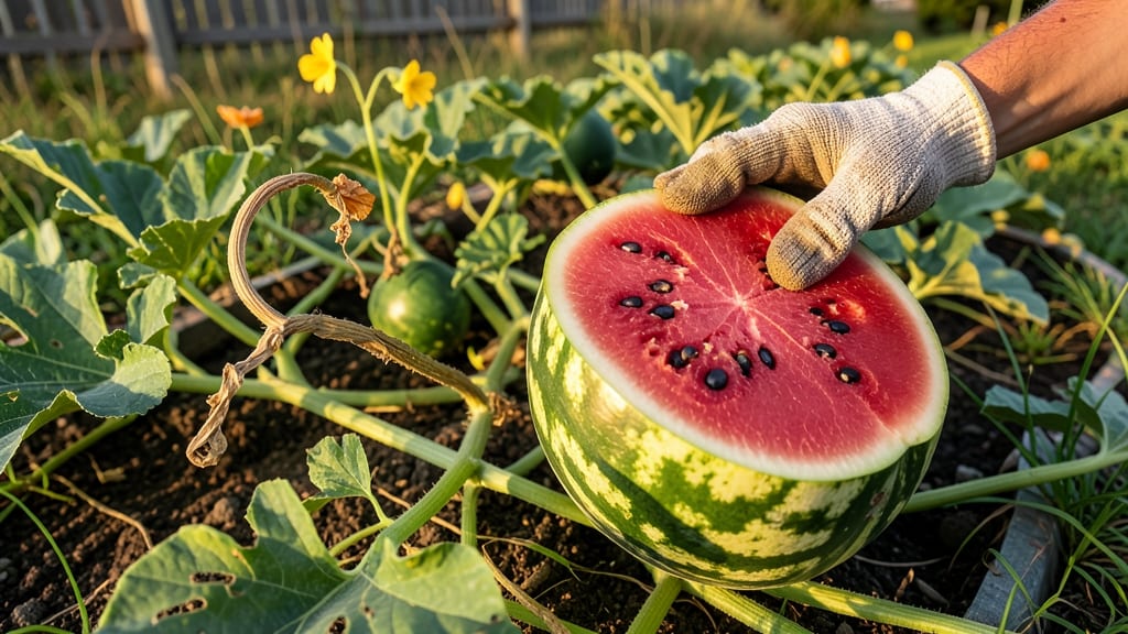How to Tell When a Watermelon Is Ready: 3 Field-Tested Cues Beyond the Thump