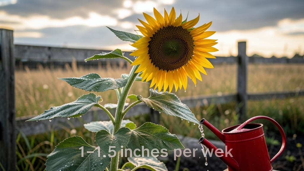 How Much to Water Sunflowers: Deep Soak Schedule for Fast, Towering Growth