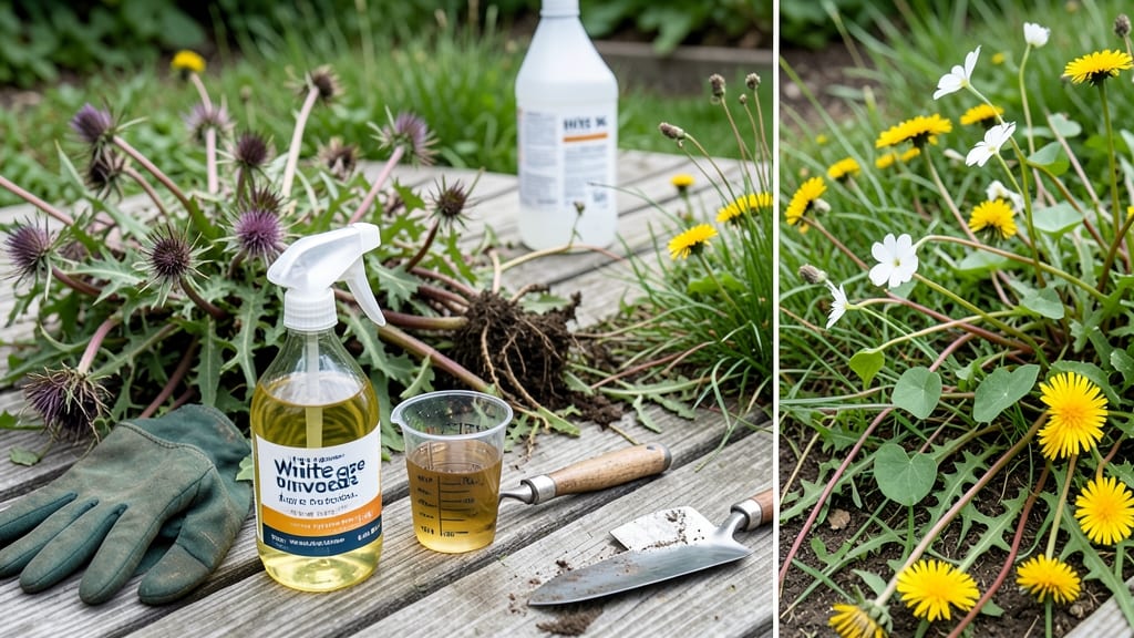 Cleaning Vinegar for Weeds: How It Works and Best Application Ratios