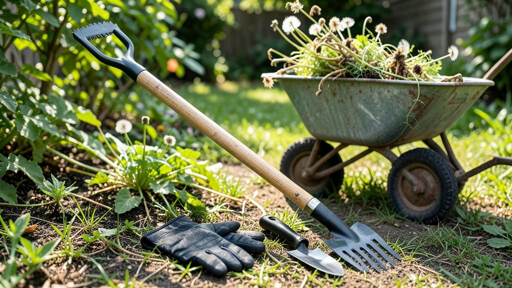 Weed Puller Tool With Long Handle: Reach Deep, Pull Weeds With Ease