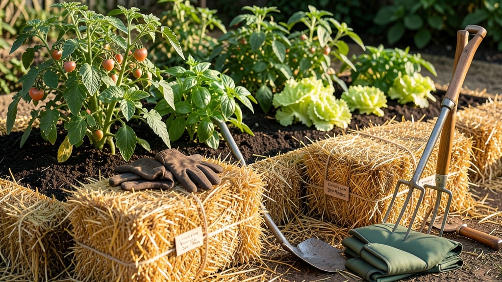 Certified Weed-Free Straw Mulch: Guaranteed Weed Blockade for Healthy Soil