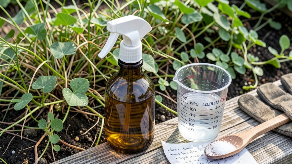 Weed Killer Recipe Using Vinegar and Salt: Fast-Acting Organic Weed Eradicator