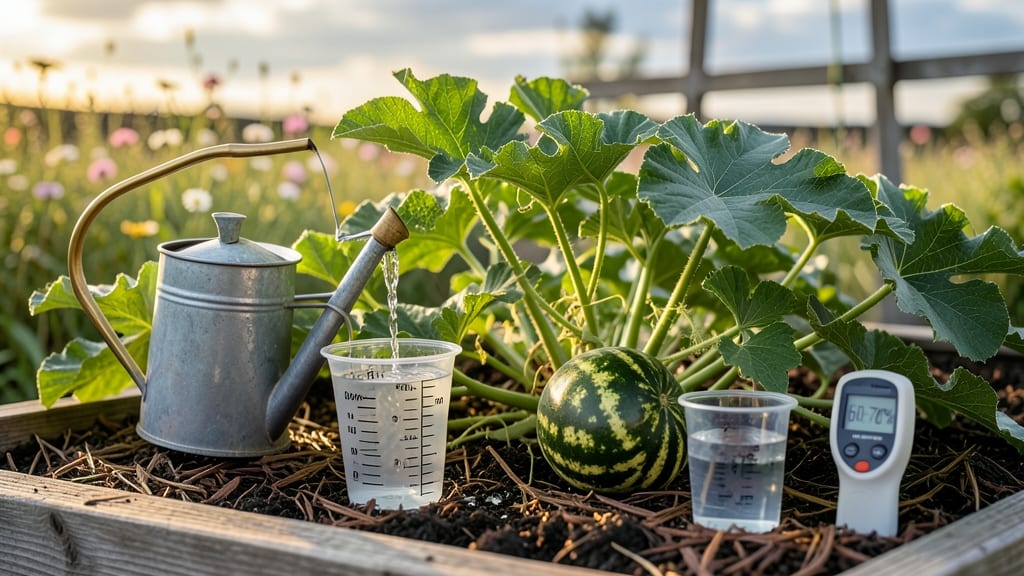 How Much Water Does a Watermelon Need: Science-Backed Irrigation Schedule for Ripe Fruit