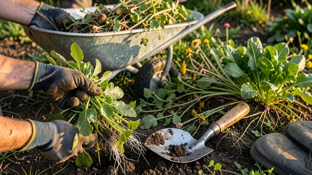 Is Pulling Weeds a Waste of Time: Long-Term Soil and Plant Health Trade-Offs