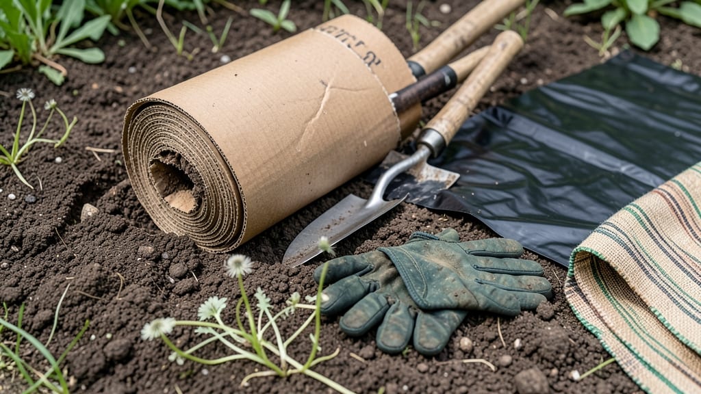Does Cardboard Work As a Weed Barrier: How Long It Blocks Light and When to Replace It