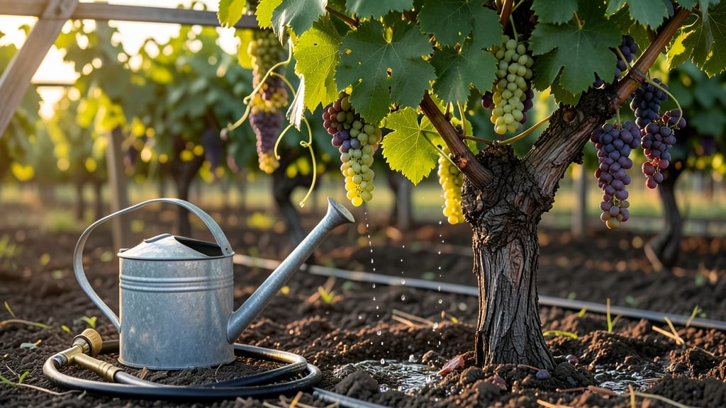 How Often to Water Grape Vines: Seasonal Schedule for Thriving Vines Without Wilting