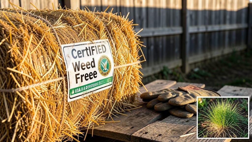 Certified Weed Free Straw: Thornless Harvest in 3 Years