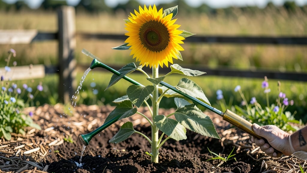 How Often to Water Sunflowers: Soil Dry Test for Consistent Growth Without Wilting