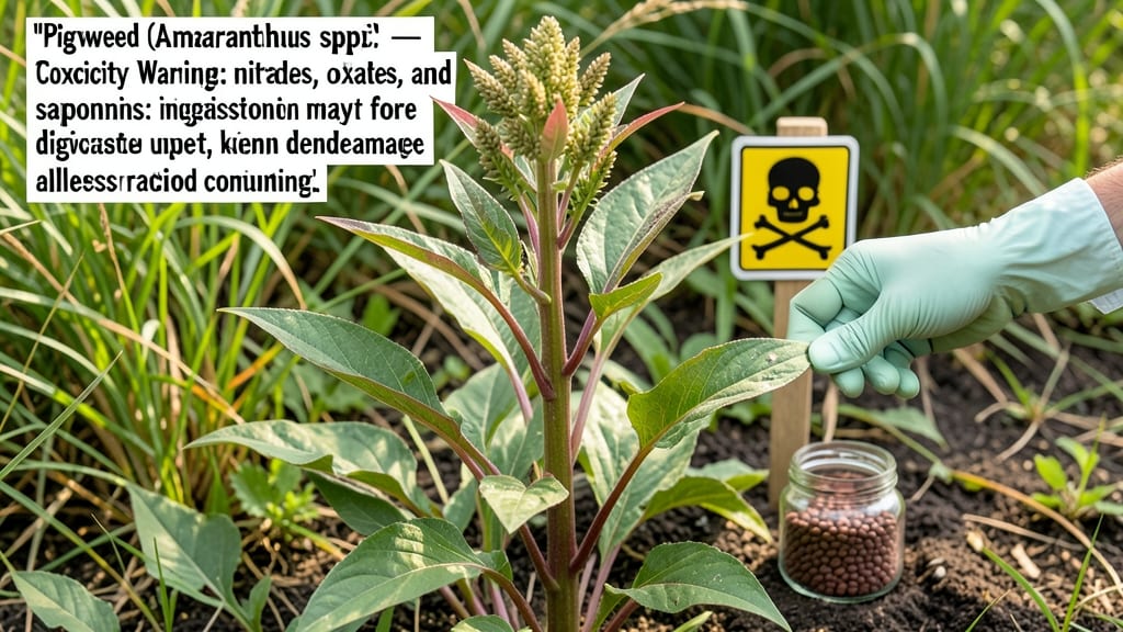 Is Pigweed Poisonous to Humans: What Science Says About Oxalates and Allergic Reactions