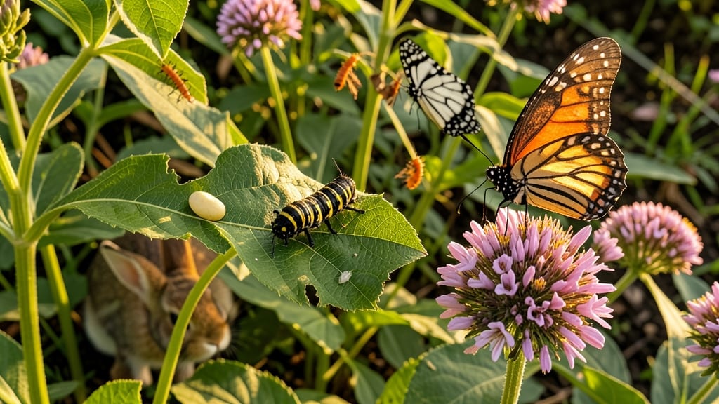 What Animals Eat Milkweed: Monarch Butterfly’s Diet and Other Surprising Consumers
