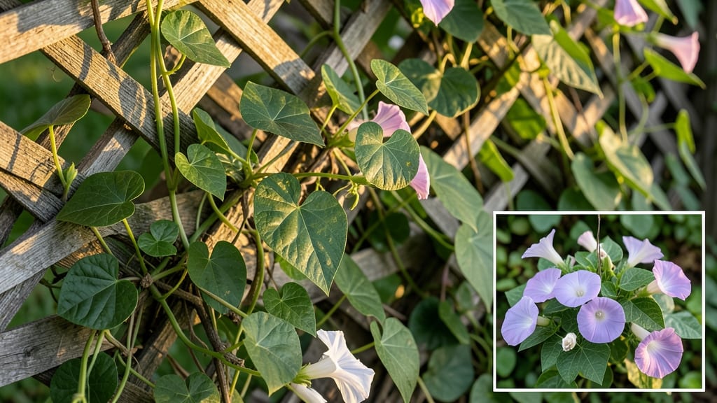 Is Bindweed the Same as Morning Glory: Key Differences in Leaves, Flowers, and Roots