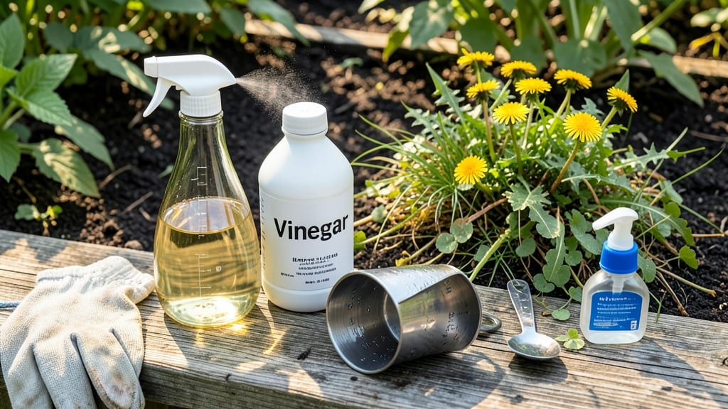 How to Make Weed Killer Using Vinegar: Exact Ratios and Spray Application Tips