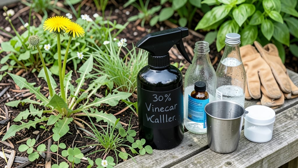 30-Minute Vinegar Weed Spray Recipe: Organic Pull Power in Minutes