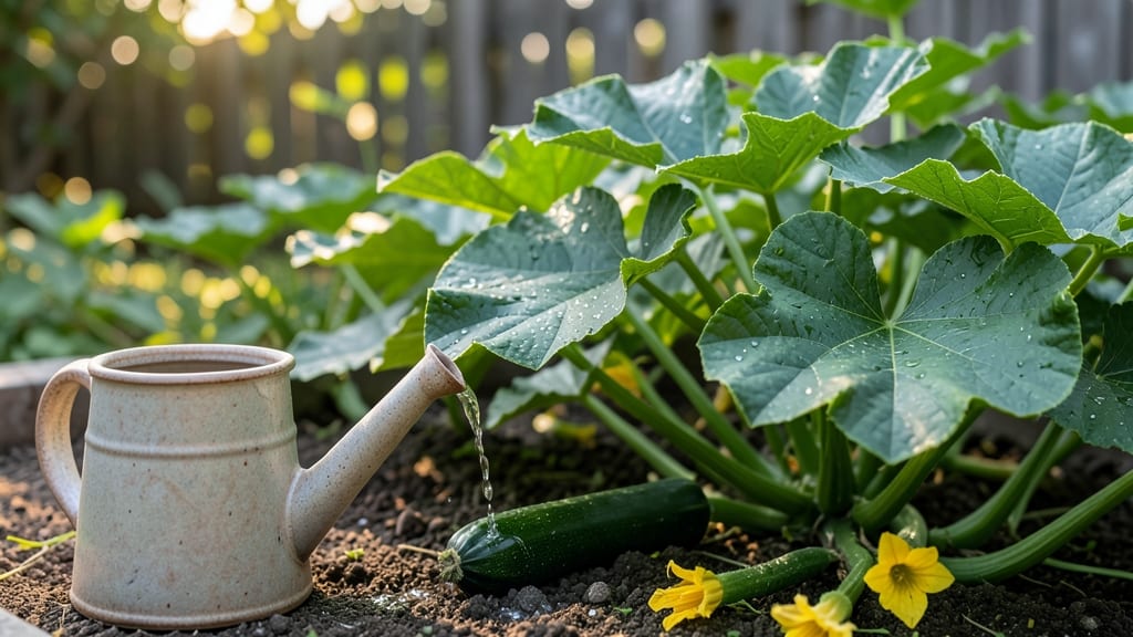 Do Zucchini Need a Lot of Water: Overwatering Risks & Ideal Soil Moisture Guide